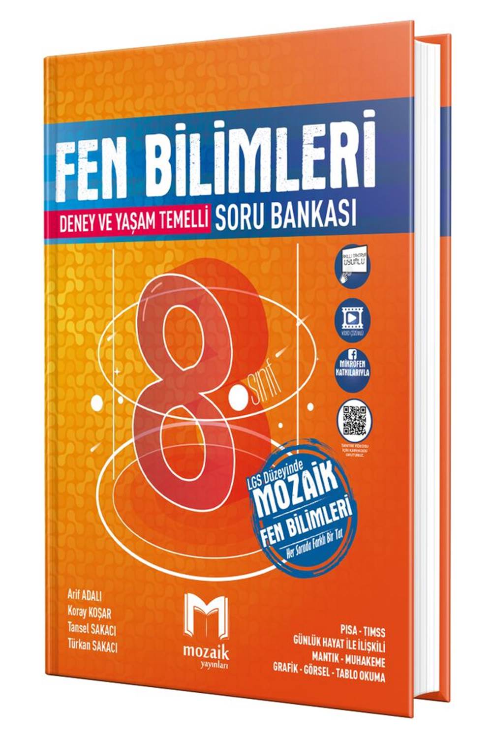 Mozaik Yayınları Mozaik 8. Sınıf Fen Bilimleri Soru Bankası
