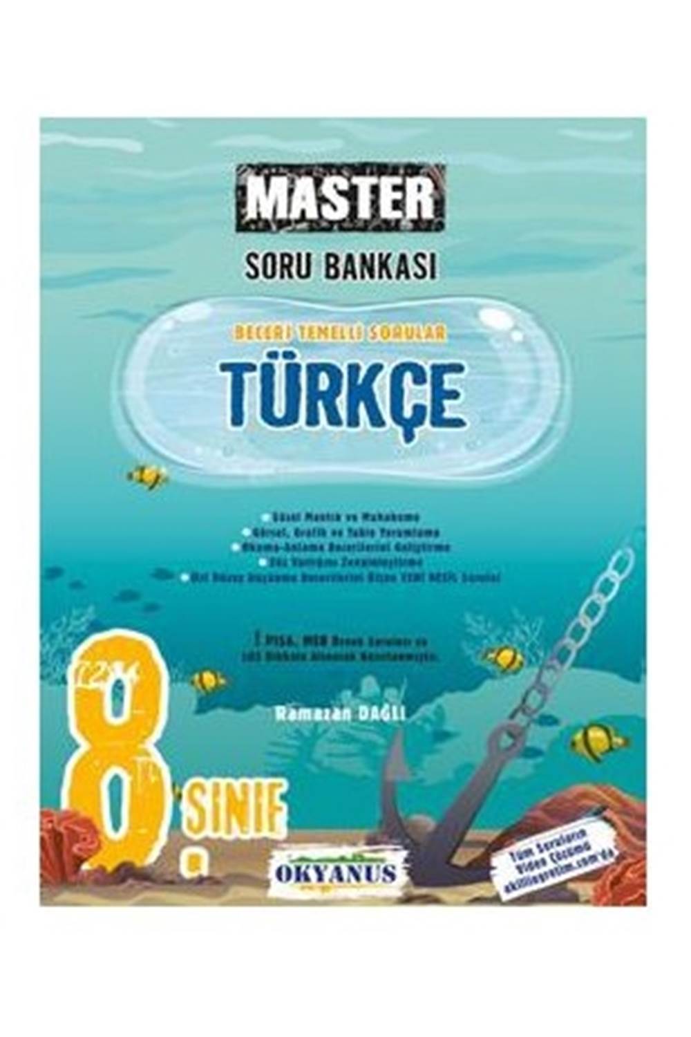 8. Sınıf LGS Master Türkçe Soru Bankası Okyanus Yayınları