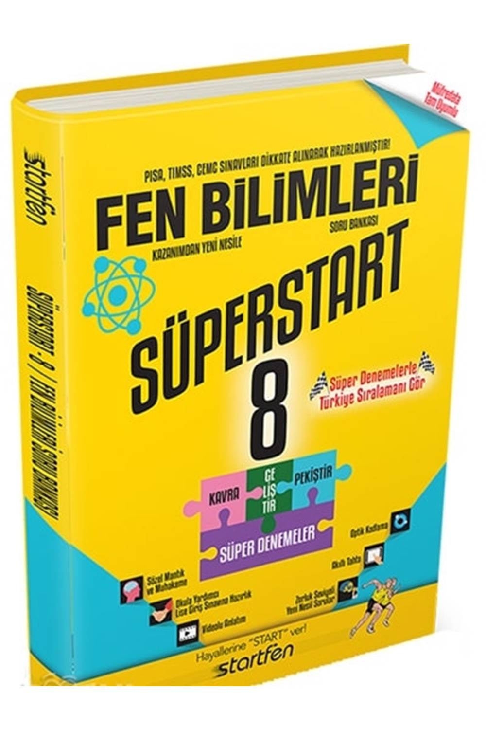 8.SINIF SÜPERSTART FEN BİLİMLERİ SORU BANKASI
