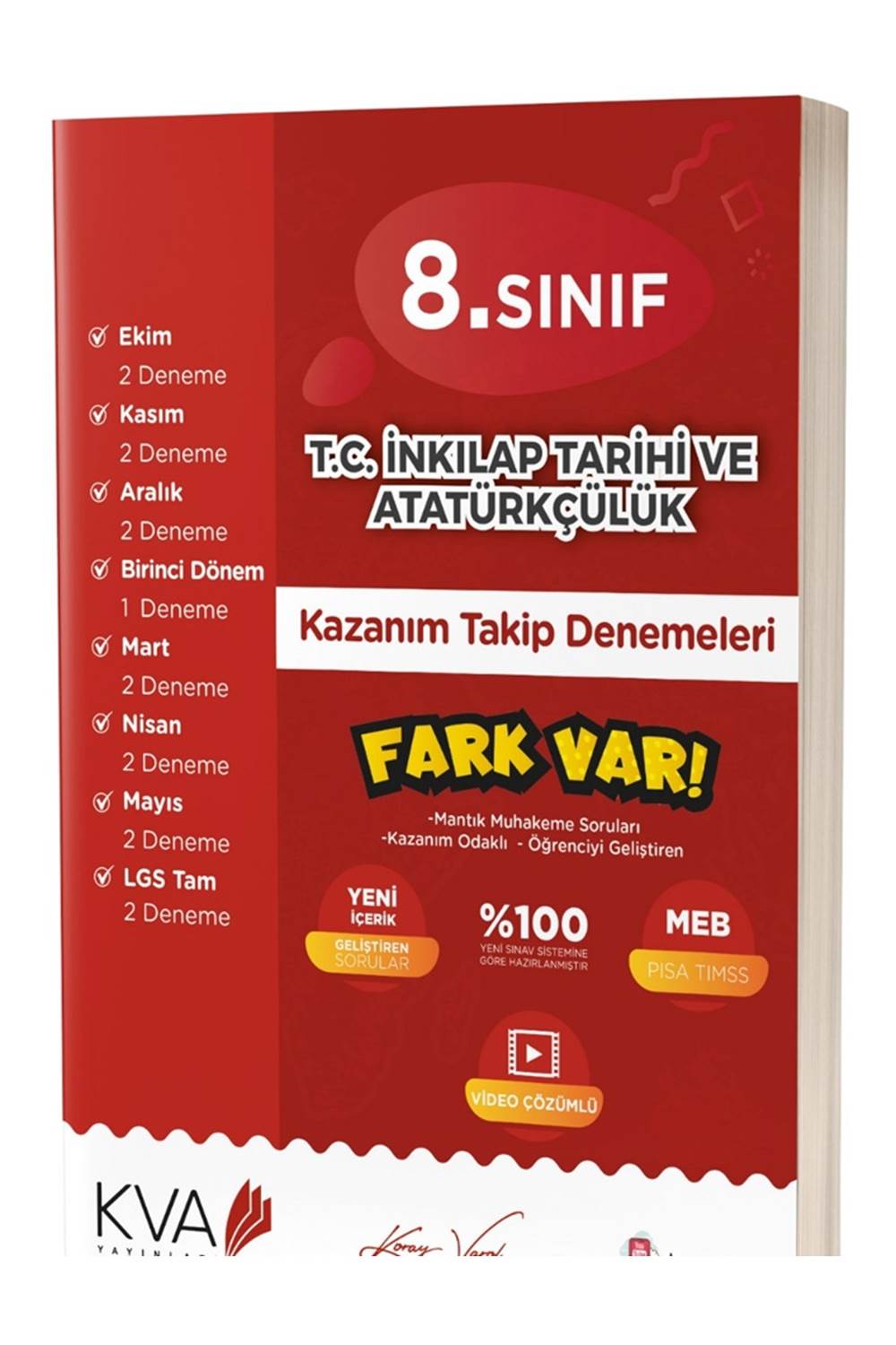 Kva 8. Sınıf İnkilap Kazanım Takip Denemeleri