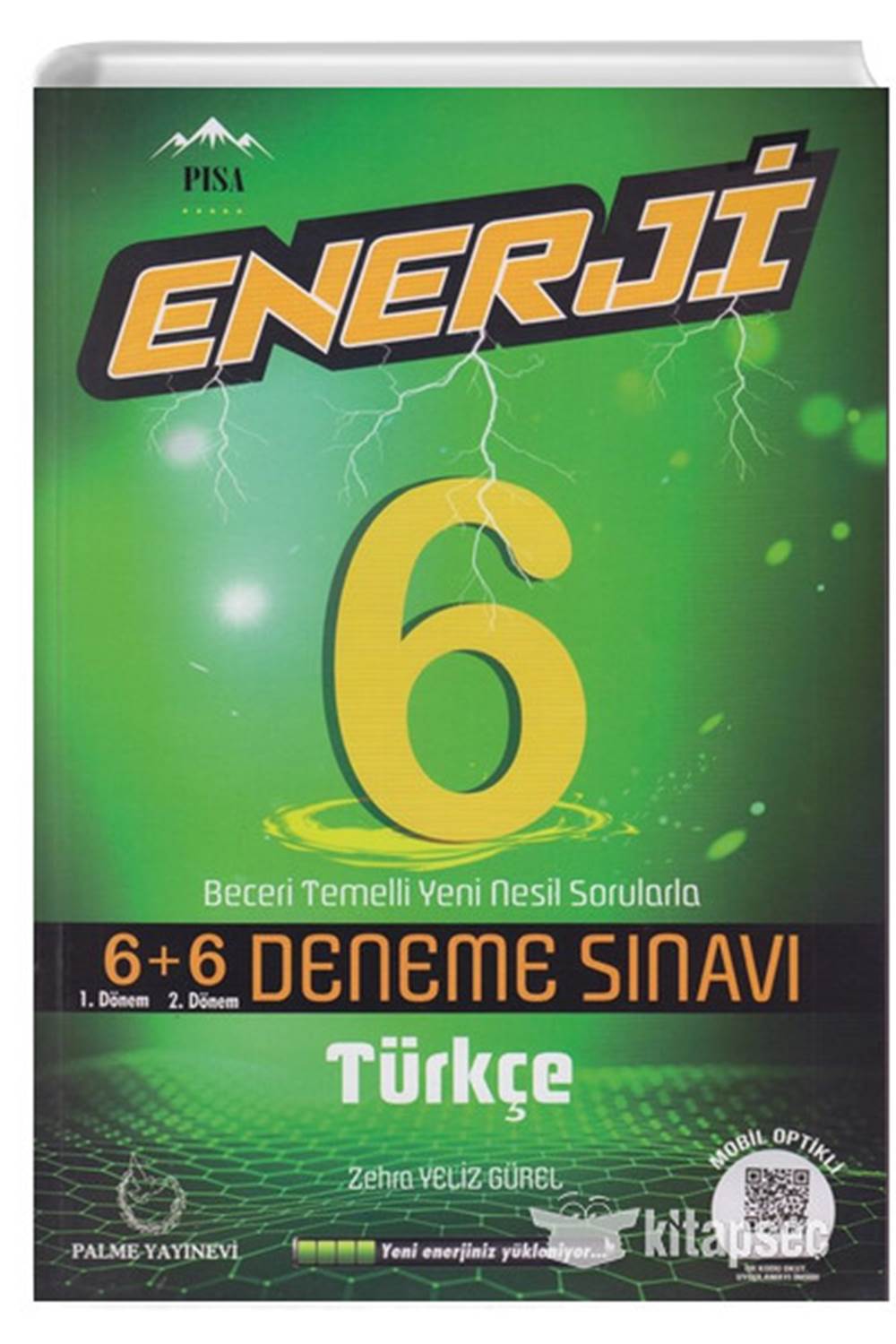 PALME 6.SINIF ENERJİ TÜRKÇE 6+6 DENEME SINAVI