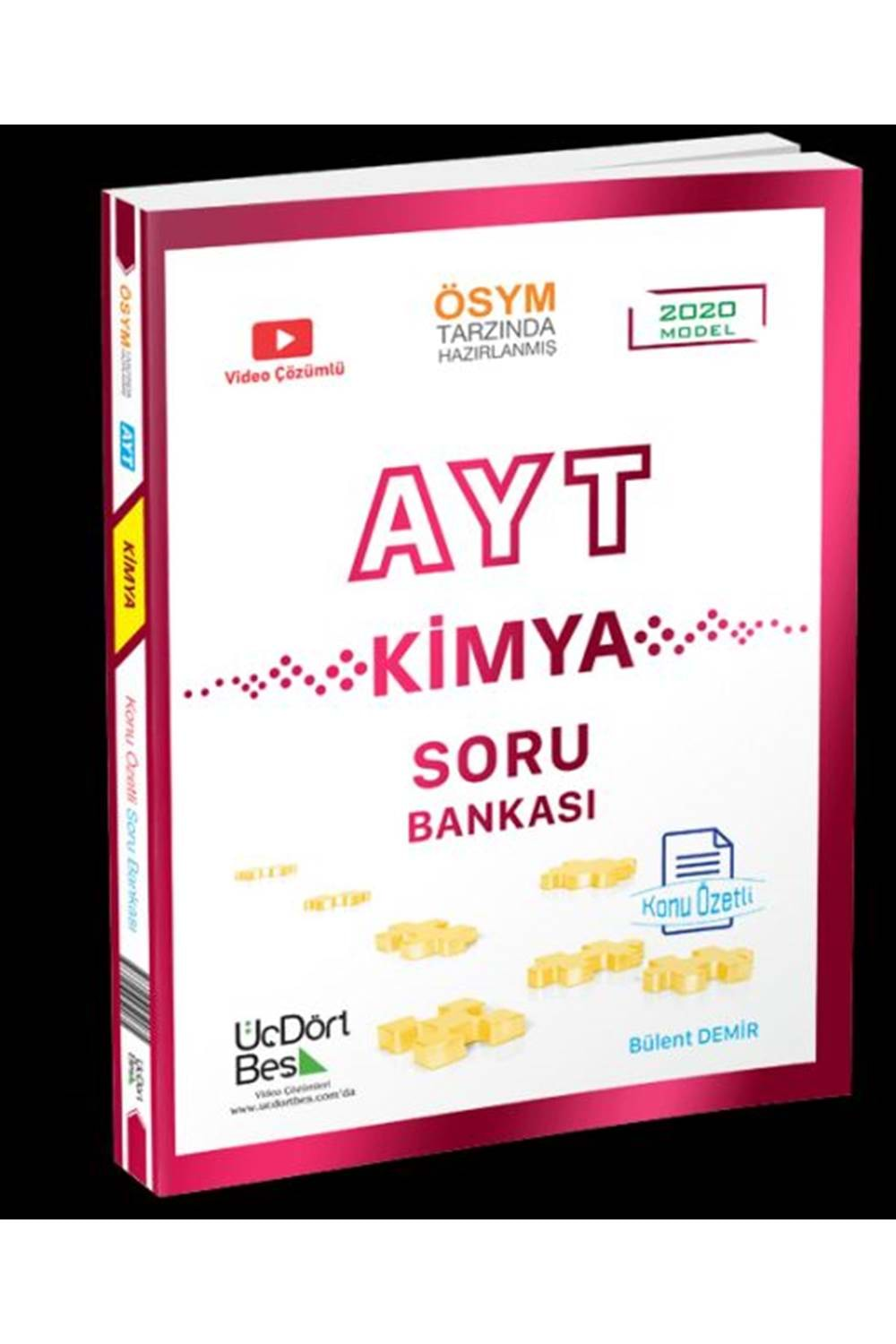 Üç Dört Beş Yayınları AYT Kimya Soru Bankası