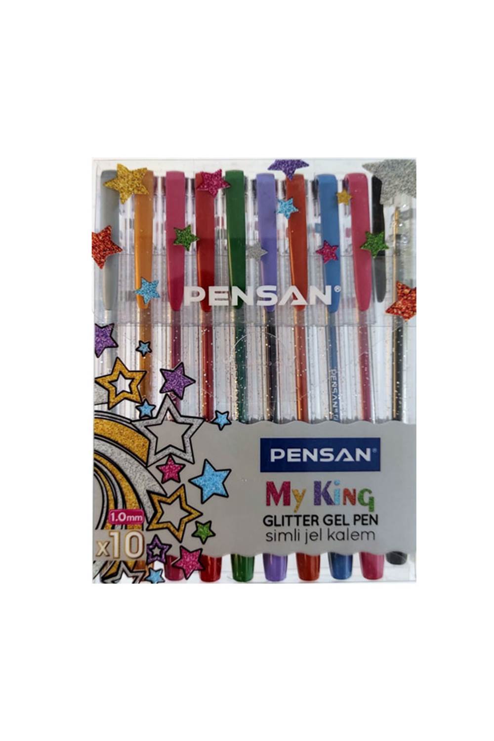 PENSAN 10 RENK SİMLİ GEL SET