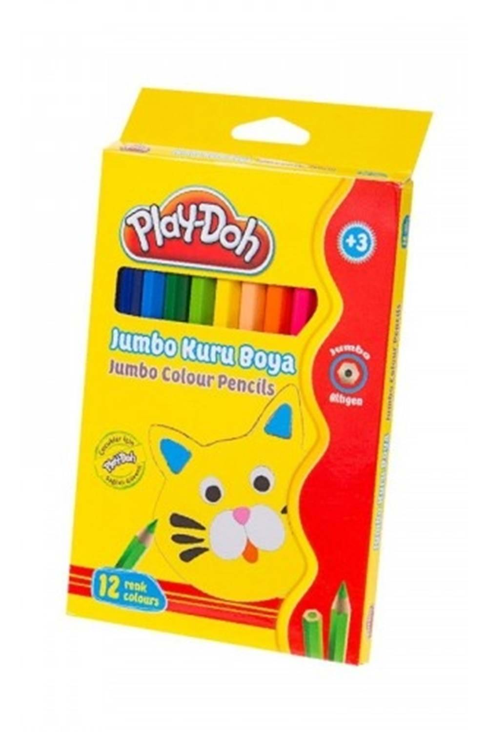 PLAY-DOH KURUBOYA JUMBO 12 RENK