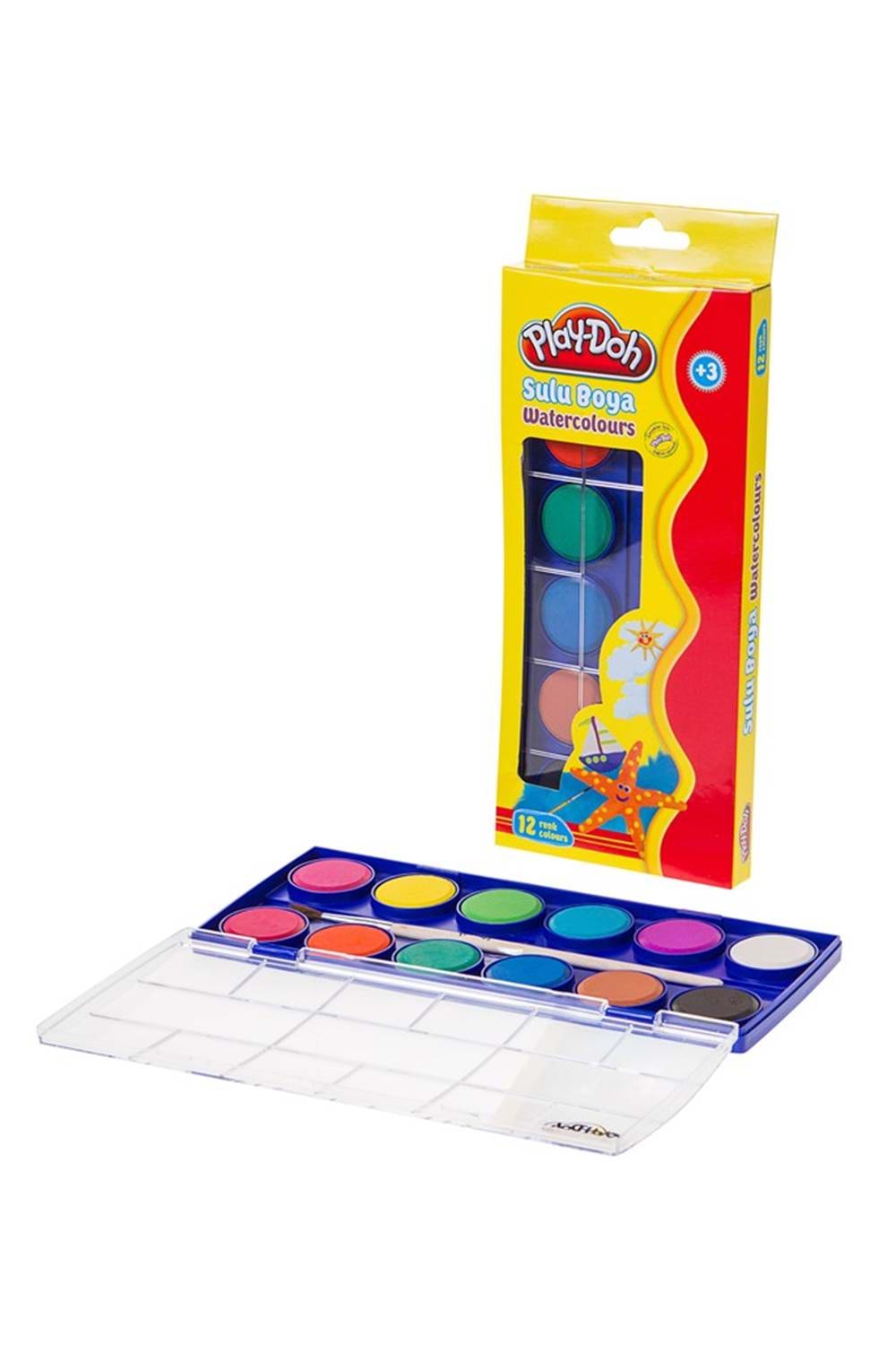 Play Doh Sulu Boya Büyük 12 Renk