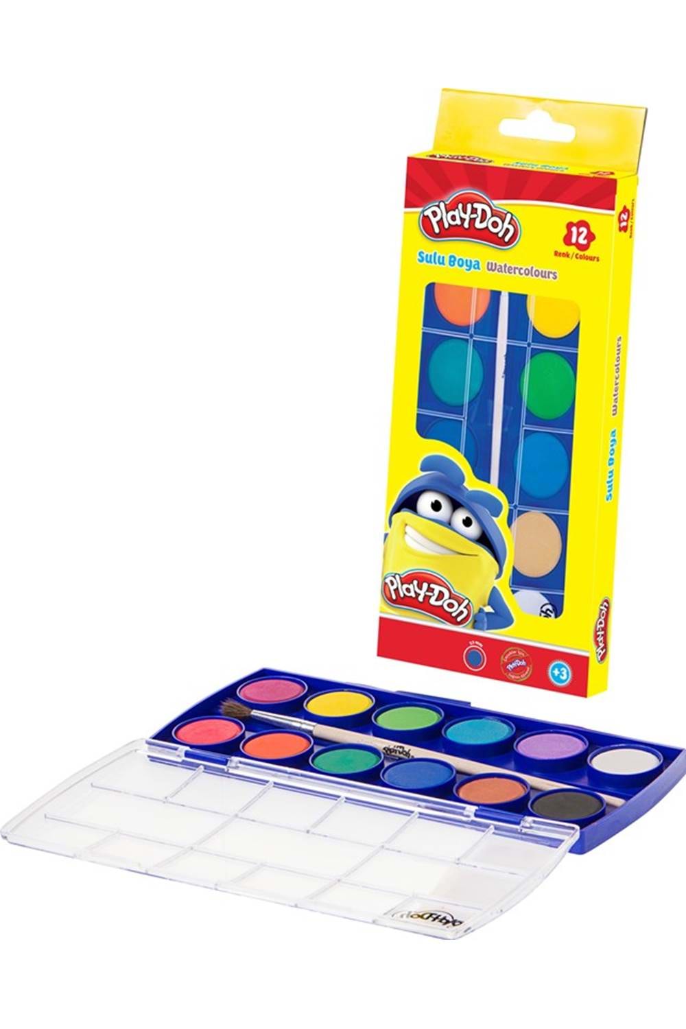 PLAY-DOH SULUBOYA 12 RENK KÜÇÜK
