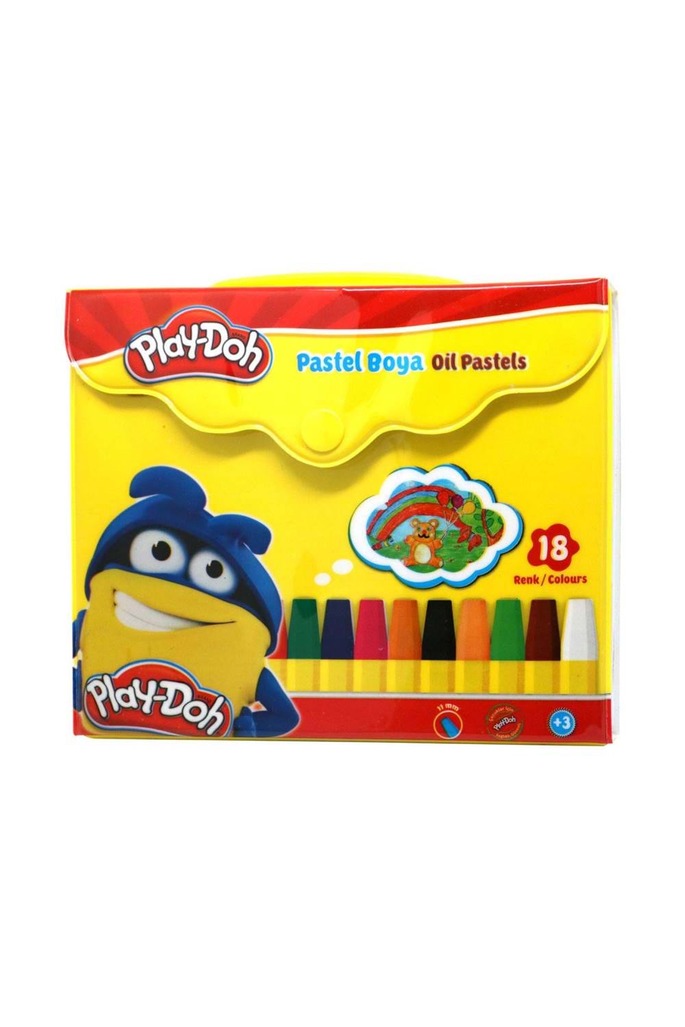 PLAY-DOH PASTEL BOYA ÇANTALI 18 RENK
