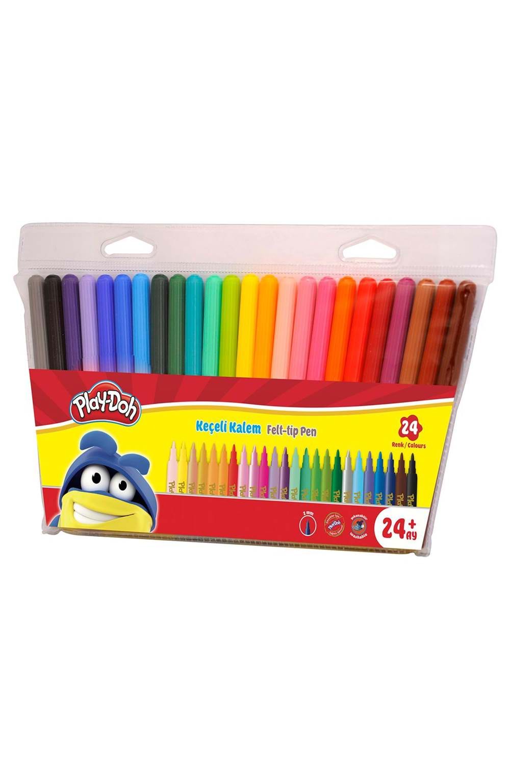 Play Doh Keçeli Kalem 24 Renk