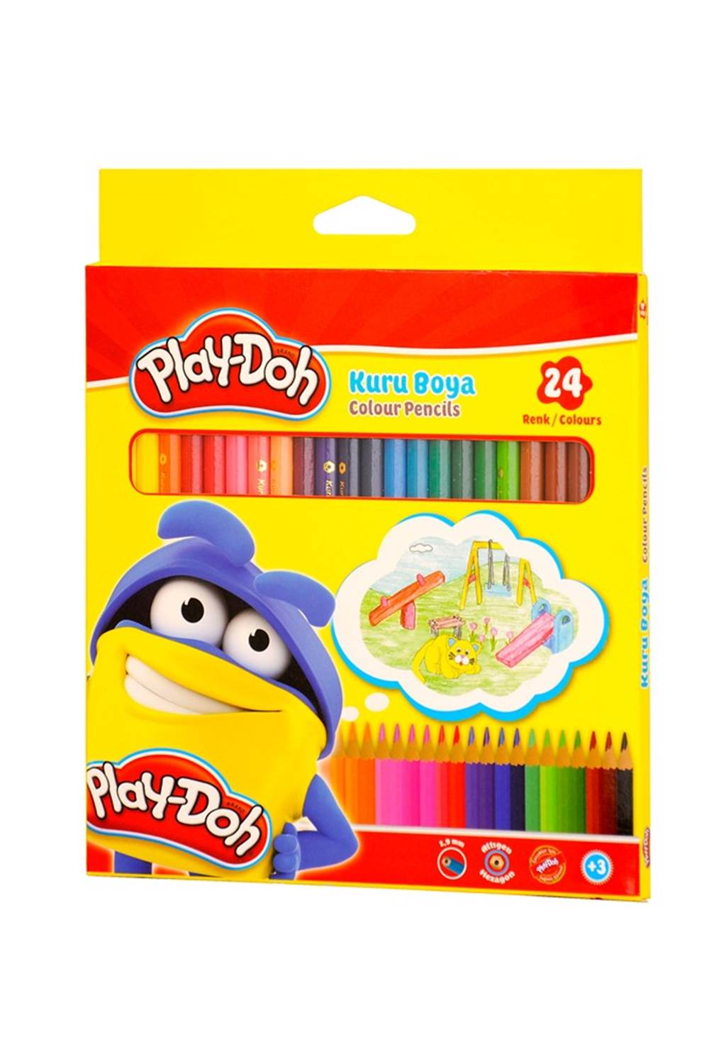 PLAY-DOH KURUBOYA 24 RENK