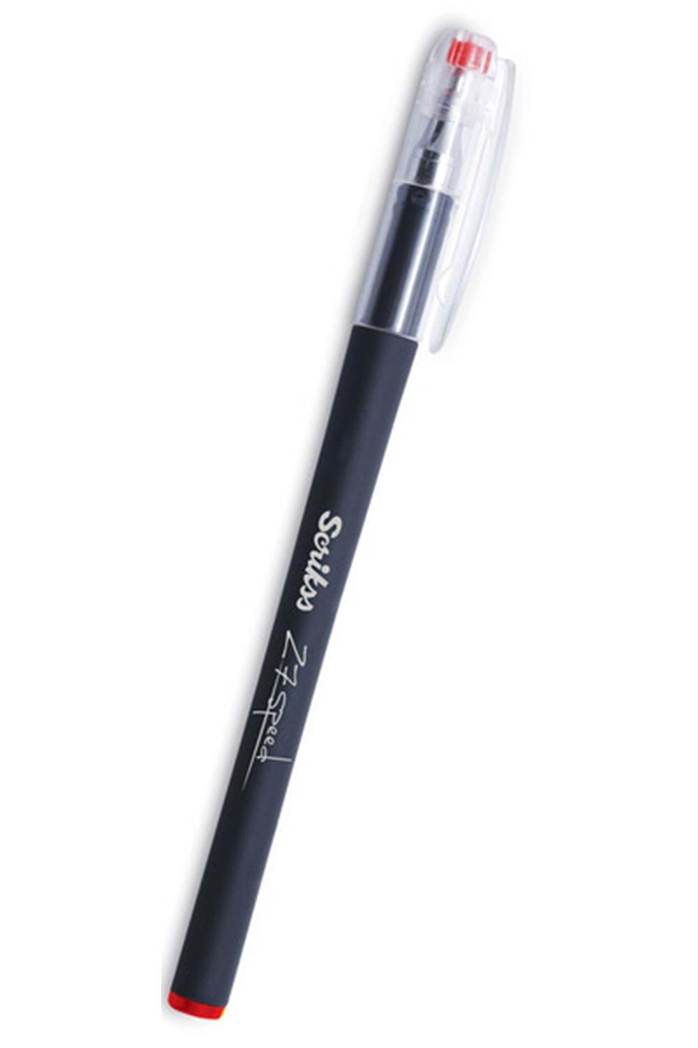 Scrikss Speed Gel 0.5 mm Kırmızı Tükenmez Kalem