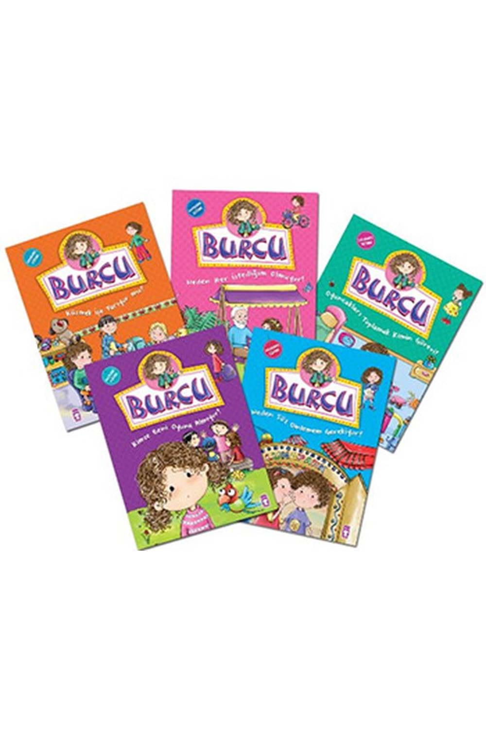 Burcu - Hikayelerle Davranış Eğitimi (5 Kitap Set)