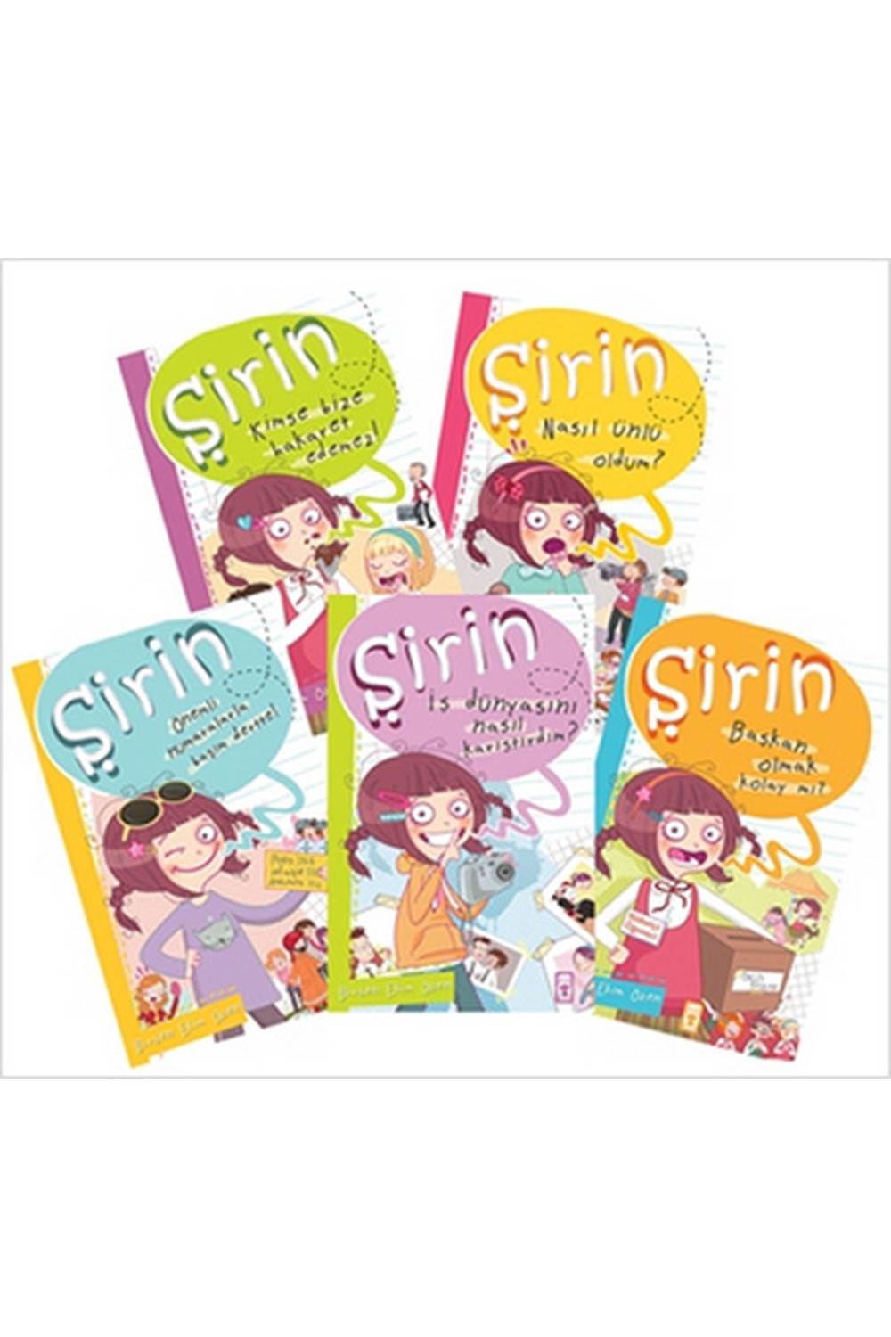 Şirin İş Başında - 01 Set (5 Kitap Takım)