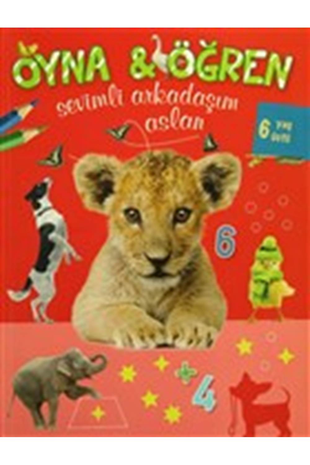 Oyna Öğren Sevimli Arkadaşım Aslan 6 Yaş Üstü