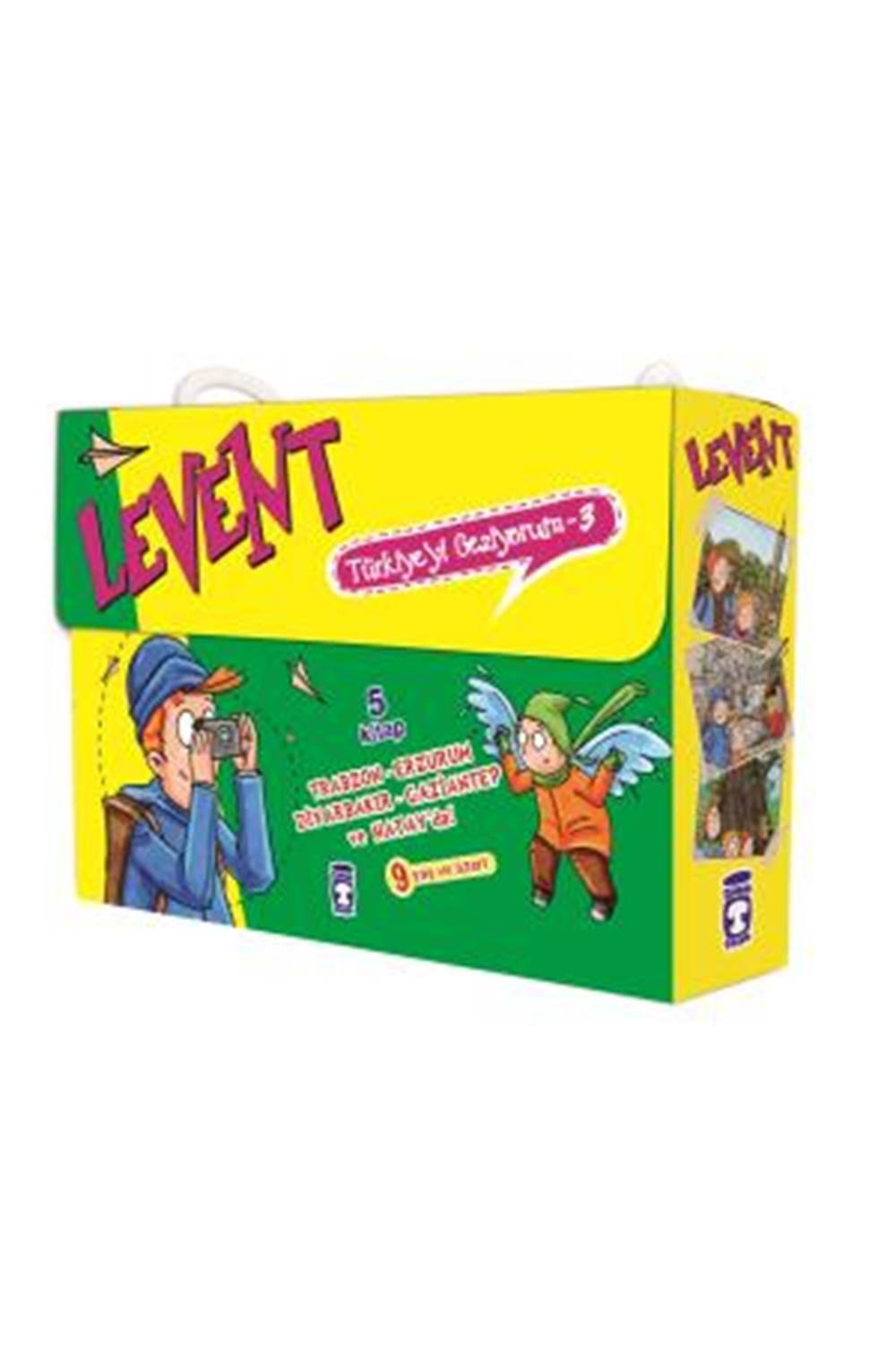 Levent Türkiye'yi Geziyorum - 3 (5 Kitap Takım)