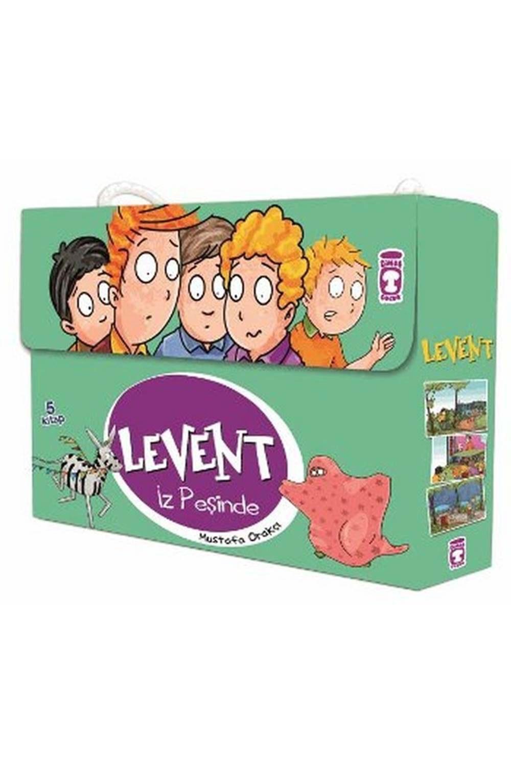 Levent İz Peşinde - 01 Set (5 Kitap Takım)