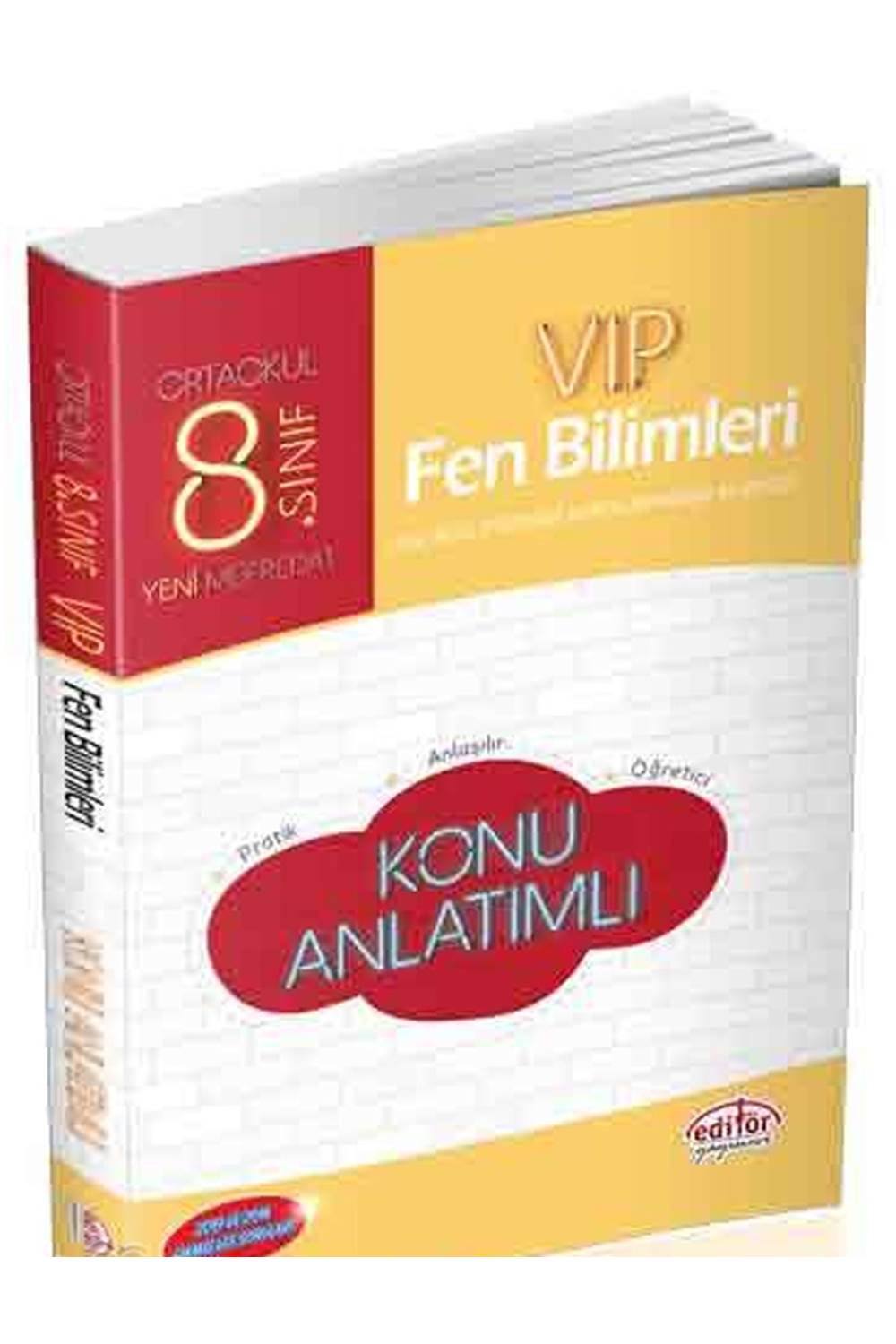 Editör 8.Sınıf VIP Fen Bilimleri Konu Bankası Yeni