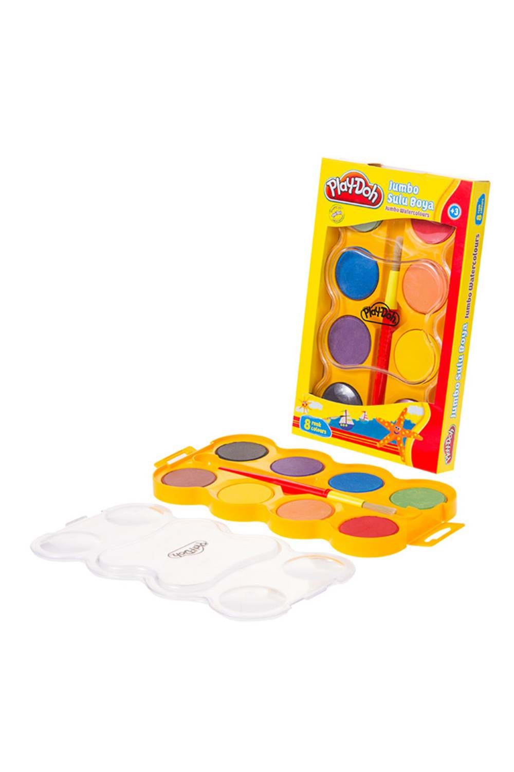 Play Doh Jumbo Sulu Boya 8 Renk