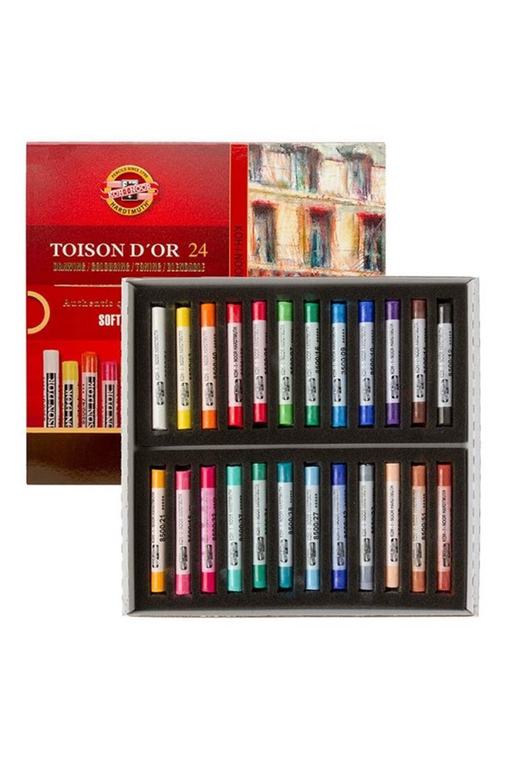 Kohinoor Set Of Artist´S Dry Chalks 8514 24
