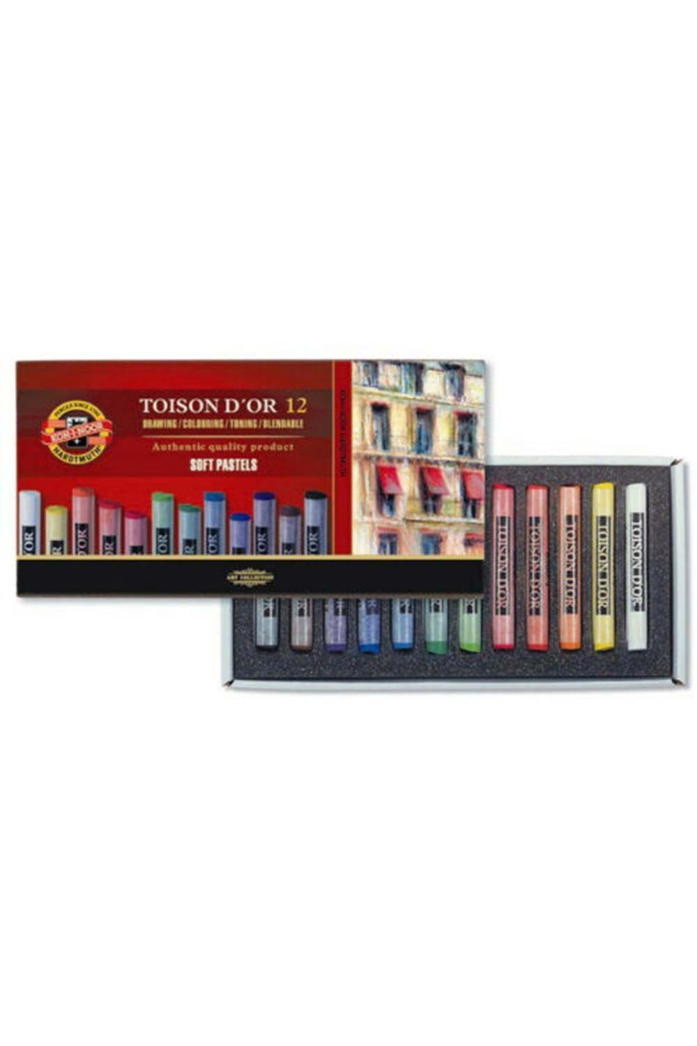 Kohinoor Set Of Artist´S Dry Chalks 8512 12
