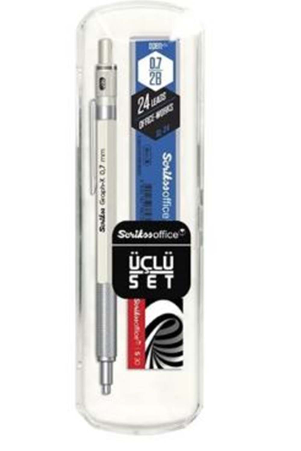 GRAPH-X 3'LÜ SET 0.7 MM MAT BEYAZ