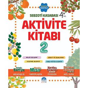 Sebzoti Kasabası Aktivite Kitabı 2 - 4+ Yaş