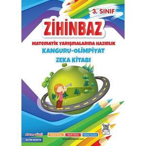 3. Sınıf Zihinbaz Matematik Yarışmalarına Hazırlık Kanguru - Olimpiyat Zeka Kitabı