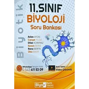 11.SINIF BİYOTİK S.B. BİYOLOJİ