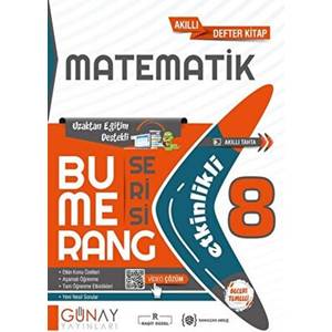 Günay 8. SINIF Bumerang Etkinlikli Matematik