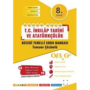 NARTEST 8. SINIF OMAGE GOLD İNKILAP TARİHİ SORU BANKASI (NARTEST MAVİ İLE AYNI KİTAP)