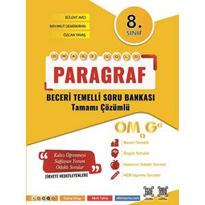 NARTEST 8. SINIF OMAGE GOLD PARAGRAF SORU BANKASI