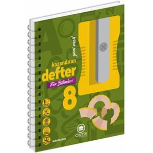 Çanta 8. Sınıf Fen Bilimleri Kazandıran Defter