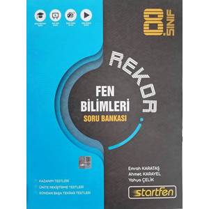 Startfen Yayınları 8. Sınıf Fen Bilimleri Rekor Soru Bankası