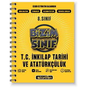 8. SINIF BİZİM SINIF İNKILAP TARİHİ ETKİNLİKLİ SORU BANKASI