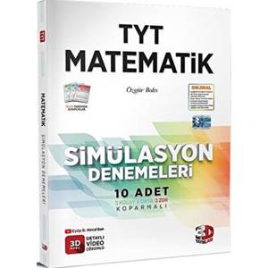 3D Yayınları TYT Matematik Simülasyon 10 Deneme