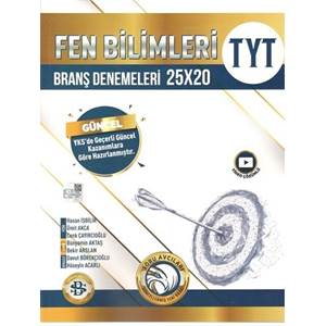 SARMAL TYT DENEME 25 Lİ FEN BİLİMLERİ