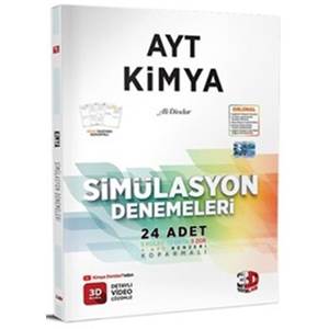 3D Yayınları AYT Kimya 24 Simülasyon Denemesi