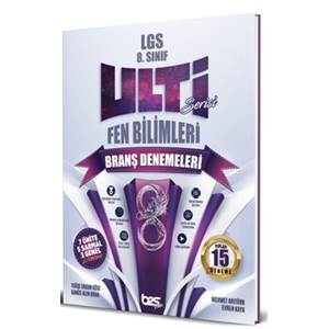 8. Sınıf LGS Fen Bilimleri Ulti Serisi Denemeleri Bes Yayınları