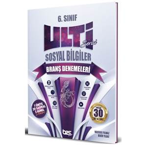 6. Sınıf Sosyal Bilgiler Ulti Serisi Denemeleri Bes Yayınları