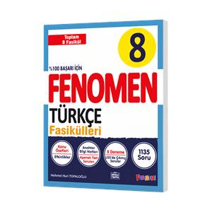 FENOMEN 8 TÜRKÇE FASİKÜLLERİ (TOPLAM 8 FASİKÜL)