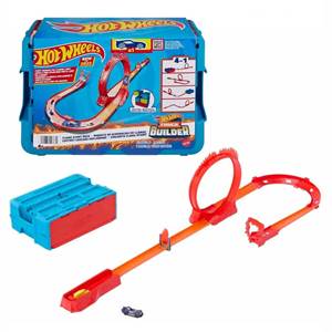 HOT WHEELS TRACK BUILDER ALEV TEMALI AKROBASİ SETİ