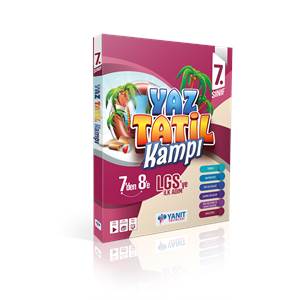 YANIT 7.SINIF YAZ TATİL KAMP KİTABI