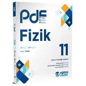 Eğitim Vadisi 11. Sınıf Fizik PDF Planlı Ders Föyü