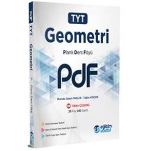 Eğitim Vadisi YKS TYT Geometri PDF Planlı Ders Föyü Video Çözümlü