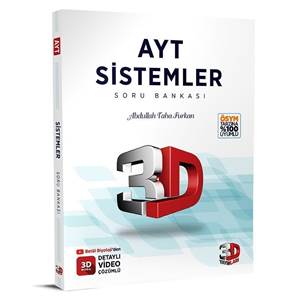 3D Yayınları AYT Sistemler Soru Bankası