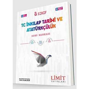 Limit Yayınları 8. Sınıf T.C. İnkılap Tarihi ve Atatürkçülük Soru Bankası