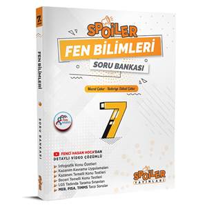 7.Sınıf Spoiler Fen Bilimleri Soru Bankası