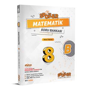 8.SINIF SPOİLER MATEMATİK SB B-KİTAP