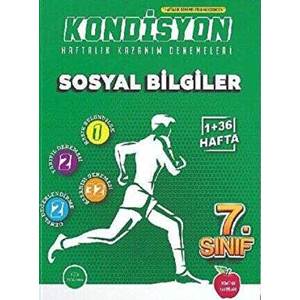 7.SINIF KONDİSYON HAFTALIK KAZANIM DENEMELERİ 37 HAFTA--SOSYAL BİLGİLER