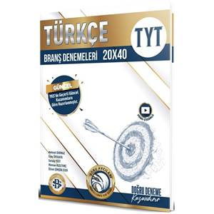 Bilgi Sarmal Yayınları TYT Türkçe 20 x 40 Branş Denemeleri