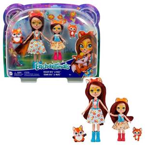 ENCHANTIMALS KIZ KARDEŞ BEBEKLER SERİSİ